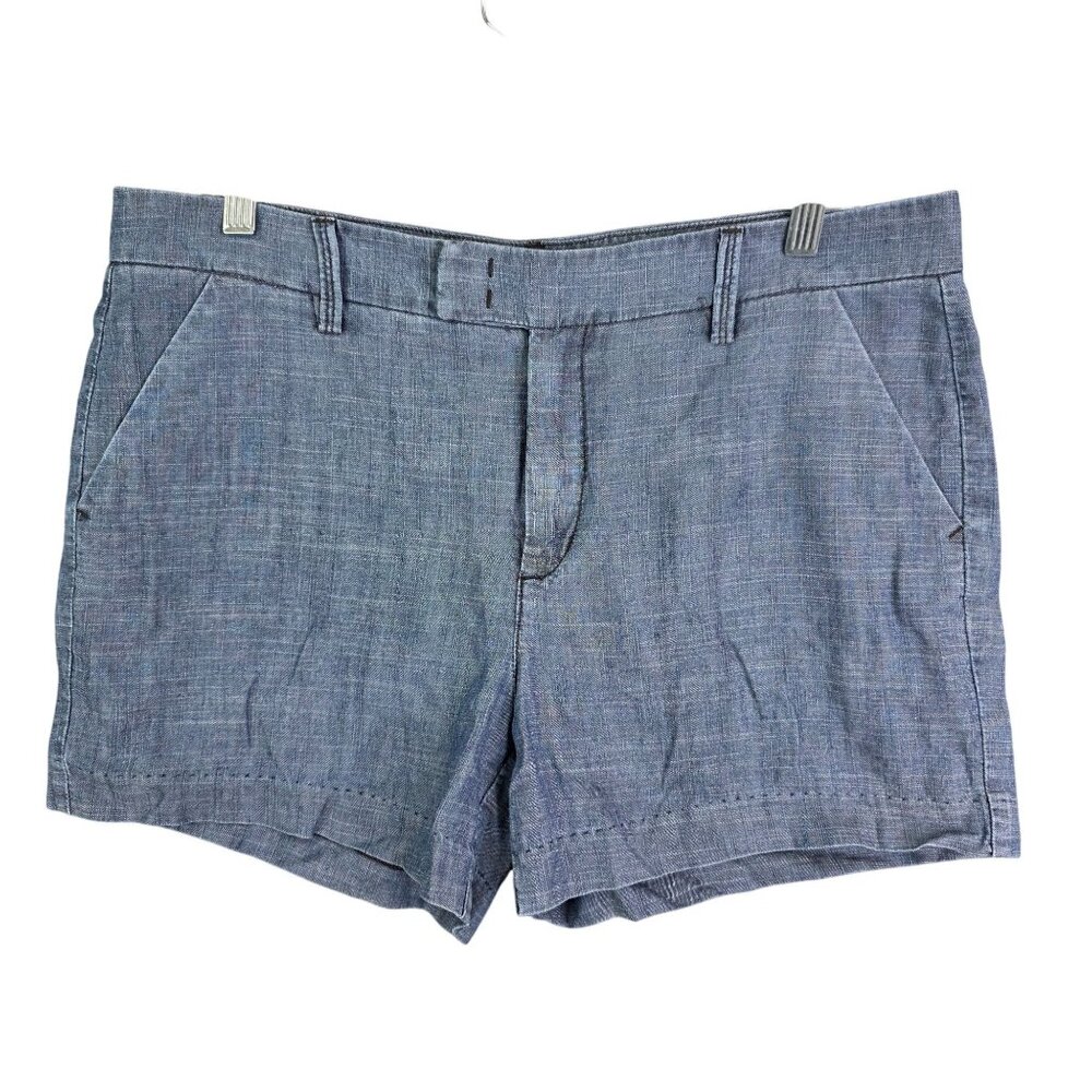 Level 99 Women's Chambray Blue Shorts